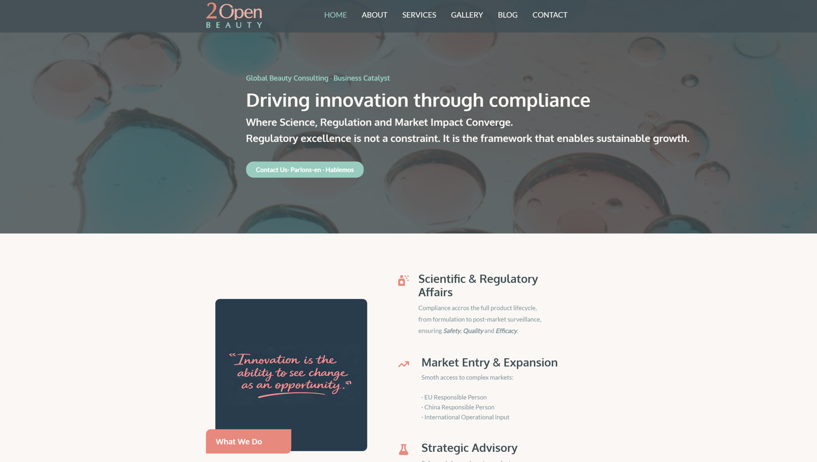 2 Open Beauty launches its new website and accelerates global expansion in the beauty industry